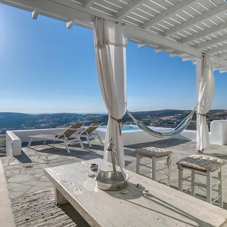 فيلة Lofos - Sea View And Jacuzzi Near Parikia *