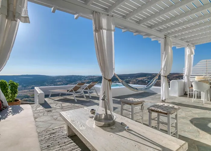 Βίλα Lofos - Sea View And Jacuzzi Near Parikia *